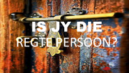 Is-jy-die-regte-persoon